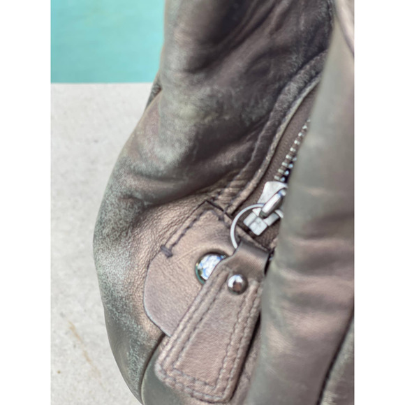 Coach Soho Leather Gold Hobo Buckle Handbag - Picture 6 of 6